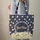 Name Calligraphy Daisies Wreath Golden Swirls - Everyday Floral Lover Gift Quilted Tote Bag - 6