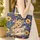 Yorkshire Terrier Dog Sunflowers Marigolds Cosmos Berry Foliage Ribbon - Dog Lover Gift Quilted Tote Bag - 4