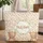Two Adorable Friendly Bears Wildflowers Autumn Oak Leaves Acorns - Everyday Tote Quilted Tote Bag - 1