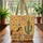 Wild Horse Desert Sunset Saguaro Cactus - Western Lifestyle Gift for Horse Lover Quilted Tote Bag - 3