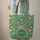 Adorable Birds Flowering Vines Personalized Name - Everyday Tote Bird Lover Gift Quilted Tote Bag - 6