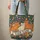 Three Cats Wildflower Name Ribbon - Cat Lover Gift Quilted Tote Bag - 6