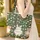 Dancing Fox Bunny Floral Wreath Bear Woodland Wildflower Nature Lover Everyday Carry Quilted Tote Bag - 4