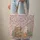 Personalized Bear Cub Campfire Wildflowers - Rustic Wooden Sign Nature Lover Gift Quilted Tote Bag - 6