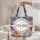 Blossoming Flowers Patchwork Mosaic - Everyday Tote Quilted Tote Bag - 5