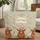 Highland Cow Wildflower Meadow - Farmhouse Decor Gift for Cow Lover Quilted Tote Bag - 1