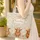 Highland Cow Wildflower Meadow - Farmhouse Decor Gift for Cow Lover Quilted Tote Bag - 4