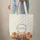 Floral Wreath Name Tulips Hyacinth Flowers Vines - Everyday Tote Gift Quilted Tote Bag - 6