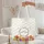Floral Wreath Name Tulips Hyacinth Flowers Vines - Everyday Tote Gift Quilted Tote Bag - 5
