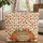 Polka-Dotted Pumpkins Autumn Leaves Rustic Sign - Fall Home Decor Gift Quilted Tote Bag - 1