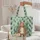 Personalized Brown Bear Rustic Wooden Sign Pine Trees - Nature Lover Gift Quilted Tote Bag - 5