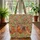 Personalized Folk Art Chicken Rooster Rustic Sign - Farmhouse Decor Gift Quilted Tote Bag - 3