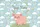 Pink Pig Daisy Buttercups Clouds Wildflowers Floral Wreath - Everyday Tote for Animal Lover Quilted Tote Bag - 7