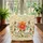 Folk Art Floral Bloom Butterflies Ladybug - Spring Nature Gift Quilted Tote Bag - 3