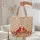 Autumn Cardinals Personalized Wooden Sign - Wildlife Lover Gift Quilted Tote Bag - 5