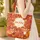 Fox Kits Autumn Leaves Floral Wreath - Wildlife Lover Gift Quilted Tote Bag - 4