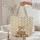 Fawn Deer Personalized Name Wooden Sign Autumn Wildlife Lover Gift Quilted Tote Bag - 5