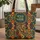 African Woman Headwrap Name Medallion Tribal - Boho Lifestyle Gift Quilted Tote Bag - 1