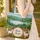 Sheep Wildflower Meadow Personalized Custom Name Gift for Nature Lover Quilted Tote Bag - 4