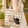 Personalized Cowboy Boots Hat Coffee Roses Musical Notes Western Lifestyle Gift Quilted Tote Bag - 4