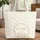 Nuzzling Bunnies Wildflowers Sage Green Leaves Floral Wreath Personalized - Nature Lover Gift Quilted Tote Bag - 1