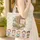 Your Name Botanical Books Wildflowers - Everyday Tote for Reader Gift Quilted Tote Bag - 4