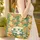 Vintage Camper Pine Trees Moon - Travel Essentials Gift for Campers Quilted Tote Bag - 4