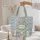 Majestic Eagle Classical Male Busts Baroque Damask - History Home Decor Gift Quilted Tote Bag - 5