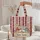Nuzzling Bunnies Patriotic Wildflowers Stars Bellflowers - Independence Day Gift Quilted Tote Bag - 5