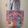 Bunnies Butterflies Flowers Leaves Storybook Patchwork Quilt - Nursery Gift for Baby Shower Quilted Tote Bag - 6