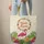 Elegant Flamingo Tropical Hibiscus Your Name - Wildlife Lover Gift Quilted Tote Bag - 6