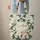 Bunnies Nuzzling Magnolia Blossom Wreath - Personalized Lifestyle Gift Quilted Tote Bag - 6