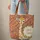 Baby Giraffe Personalized Name Floral Wreath Leaf Shapes - Wildlife Lover Gift Quilted Tote Bag - 6