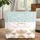 Floral Teapots Forget-Me-Nots - Tea Lover Gift for Mom Quilted Tote Bag - 1