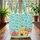 Seashell Starfish Ocean Waves Sandcastle Sailboat - Everyday Travel Gift Quilted Tote Bag - 3
