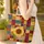 Personalized Sunflower Leaves Rustic Patchwork Weathered Sign - Farmhouse Home Decor Quilted Tote Bag - 4