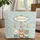 Personalized Vintage Teapots Teacups Floral - Everyday Gift for Tea Lover Quilted Tote Bag - 1