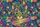 Cat Face Rainbow Swirl Ribbon Your Name Bubble Letters - Everyday Tote Cat Lover Gift For Her Quilted Tote Bag - 7