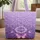 Personalized Name Butterfly Floral Vine Swirls - Nature Lover Gift Everyday Tote Quilted Tote Bag - 1