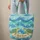 Sea Turtles Palm Tree Plumeria Sandy Beach Ocean Waves - Everyday Tote Ocean Lover Gift Quilted Tote Bag - 6