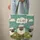 Three Fluffy Wool Sheep Wildflower Field Speech Bubble - Home Decor Gift for Child Quilted Tote Bag - 6