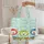 Three Cartoon Sheep Heads Clouds Stars Name Bunting - Everyday Tote for Kids Quilted Tote Bag - 5