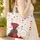 Young Woman Red Hat Floral Wreath Wildflowers - Wildflower Lover Gift for Her Quilted Tote Bag - 4
