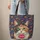 Calico Cat Small Blossoms Floral Swirls Paisley - Cat Lover Everyday Use Gift Quilted Tote Bag - 6