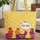 Folk Art Patchwork Chickens Hoop Farmhouse Decor Gift for Chicken Lover Quilted Tote Bag - 1