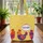 Folk Art Patchwork Chickens Hoop Farmhouse Decor Gift for Chicken Lover Quilted Tote Bag - 3