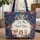 Ornate Dragonfly Dreamcatcher Floral Wreath - Wildlife Lover Everyday Gift Quilted Tote Bag - 1