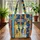 Baby Giraffes Personalized Name Bunting - Wildlife Lover Gift Quilted Tote Bag - 3