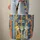 Baby Giraffes Personalized Name Bunting - Wildlife Lover Gift Quilted Tote Bag - 6