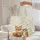 Fox Owl Wild Daisy Lavender Berry Name Book Wildlife Lover Gift Quilted Tote Bag - 5